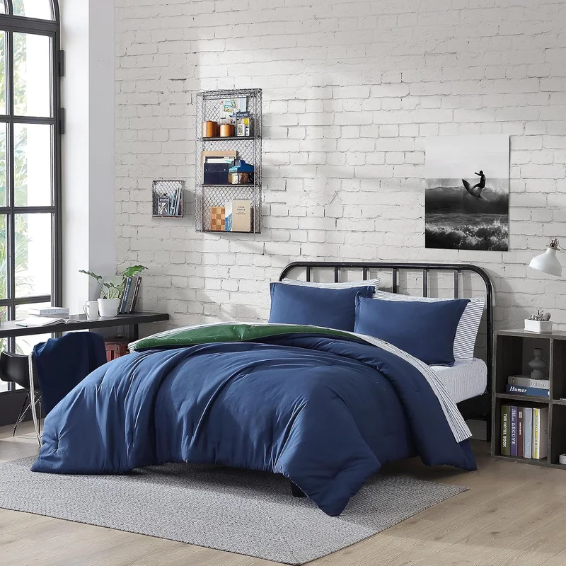 – Full Bed Set, Reversible Comforter Set, Includes Bonus Sham(S), Fitted Sheet
